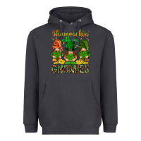 Smoke shamrockin with my gnomies Heavyweight Hoodie - NancyCooperArtShop