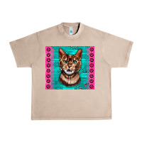 French Oak Western Bengal Cat Urban Heavy Tee - LillyAllenDesigns