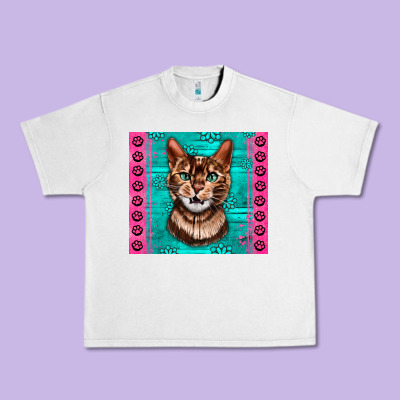 Western Bengal Cat Urban Heavy Tee Designed By Lillyallendesigns