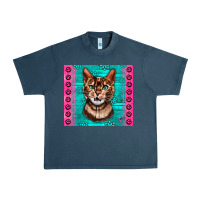 Midnight Navy Western Bengal Cat Urban Heavy Tee - LillyAllenDesigns