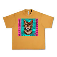 Peanut Butter Western Bengal Cat Urban Heavy Tee - LillyAllenDesigns