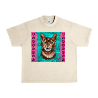 Sandshell Western Bengal Cat Urban Heavy Tee - LillyAllenDesigns
