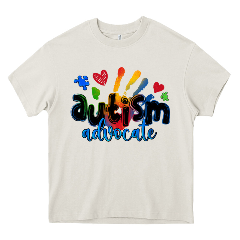 Autism Advocate Heavy Core Tee by Zillion Design Studio | Teevron