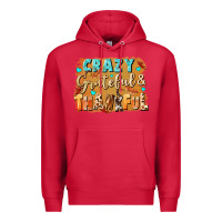 Cardinal Crazy grateful and thankful Premium Hoodie - NancyCooperArtShop