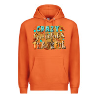 Carrot Crazy grateful and thankful Premium Hoodie - NancyCooperArtShop
