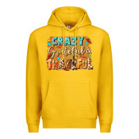 Lemon Crazy grateful and thankful Premium Hoodie - NancyCooperArtShop