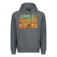 Rock Crazy grateful and thankful Premium Hoodie - NancyCooperArtShop