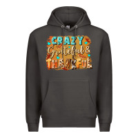 Smoke Crazy grateful and thankful Premium Hoodie - NancyCooperArtShop