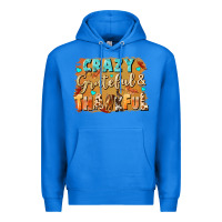 True Royal Crazy grateful and thankful Premium Hoodie - NancyCooperArtShop