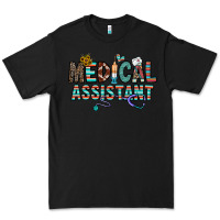Black medical asistant Premium Tee - CowhideDigitalArt