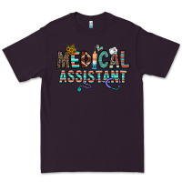 Plum medical asistant Premium Tee - CowhideDigitalArt