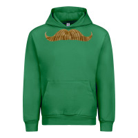 Emerald moustache fa element Urban Hoodie - FaDigitalArtStudio