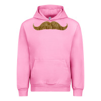 Fuchsia Pink moustache fa element Urban Hoodie - FaDigitalArtStudio