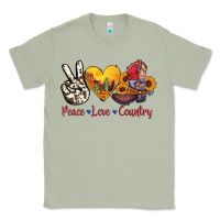 Matcha peace love country american texas flag boots Classic Tee - AdoDesignShop