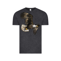 Vintage Black White Headed Eagle Vintage Tee - LillyAllenDesigns
