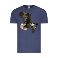 Vintage Denim White Headed Eagle Vintage Tee - LillyAllenDesigns