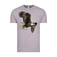 Vintage Zinc White Headed Eagle Vintage Tee - LillyAllenDesigns