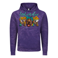 Cloud Purple labrador mom Vintage Hoodie - Artiststas