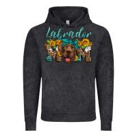 Vintage Black labrador mom Vintage Hoodie - Artiststas