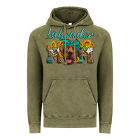 Vintage Olive labrador mom Vintage Hoodie - Artiststas