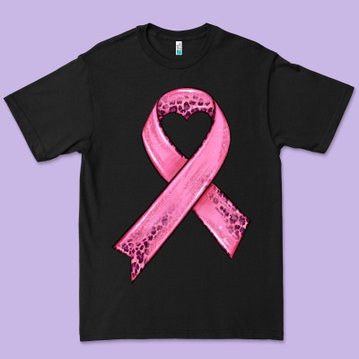Pink Ribbon Premium Tee Designed By Hra Design Shop