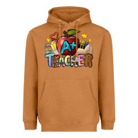 Meerkat a teacher Heavyweight Hoodie - NancyCooperArtShop