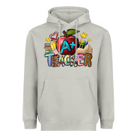 Moon Dust a teacher Heavyweight Hoodie - NancyCooperArtShop