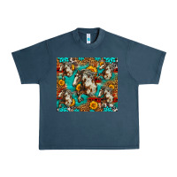 Midnight Navy mustang horse western Urban Heavy Tee - LillyAllenDesigns