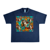 Navy mustang horse western Urban Heavy Tee - LillyAllenDesigns