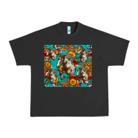 Pigment Black mustang horse western Urban Heavy Tee - LillyAllenDesigns