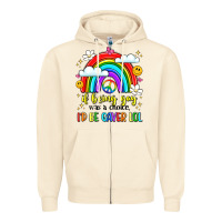 Sandshell if being gay was a choice i'd be gayer lol Zipper Hoodie - LillyAllenDesigns