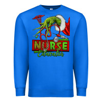 True Royal grinch hand nurse educator Premium Sweatshirt - NancyCooperArtShop