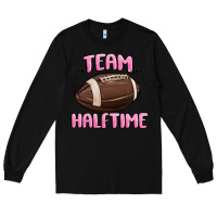 Black team halftime football Long Sleeve Tee - MaliasSmallBusiness