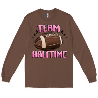 Chestnut team halftime football Long Sleeve Tee - MaliasSmallBusiness