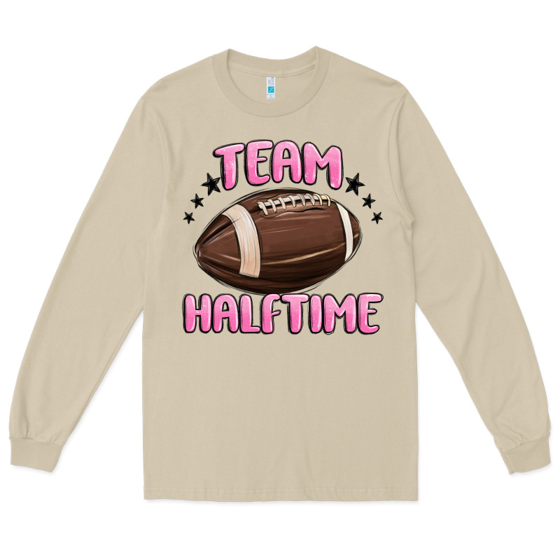 Team Halftime Football Long Sleeve Tee by MaliasSmallBusiness | Teevron