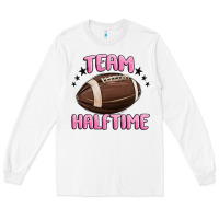 White team halftime football Long Sleeve Tee - MaliasSmallBusiness