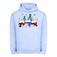 Pigment Grape Ice dental christmas tree teeth and winter ado Urban Hoodie - OliviaCreatesArt