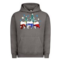 Pigment Tornado dental christmas tree teeth and winter ado Urban Hoodie - OliviaCreatesArt