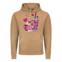 Vintage Camel valentines day heart coffe Vintage Hoodie - AdoDesignShop