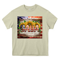 Mossy patriotic yaya tumbler Heavy Core Tee - BarkalooDesign
