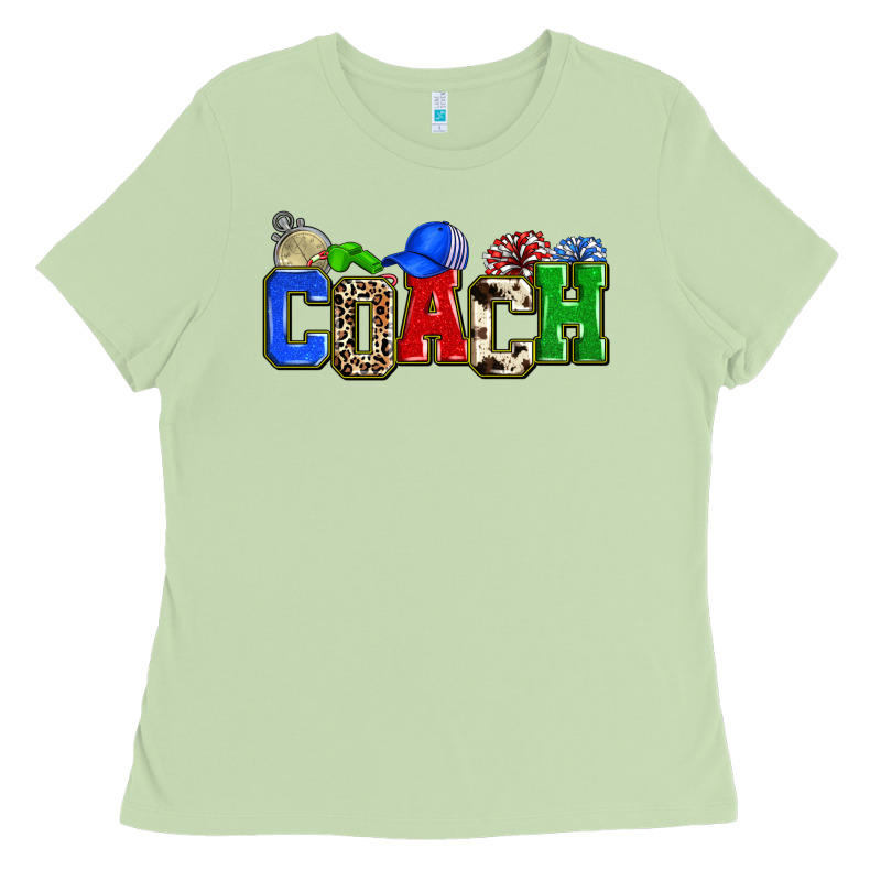 Coach Ladies Tee by Zillion Design Studio | Teevron