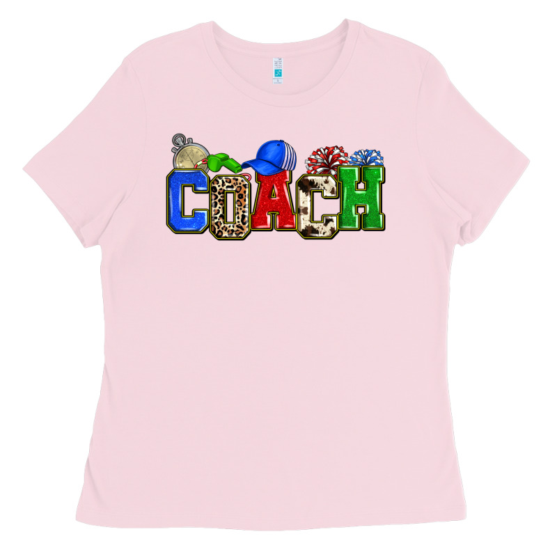 Coach Ladies Tee by Zillion Design Studio | Teevron