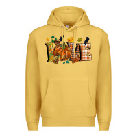 Antique Gold Fall love Premium Hoodie - NancyCooperArtShop