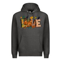 Charcoal Heather Fall love Premium Hoodie - NancyCooperArtShop