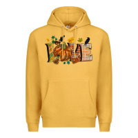 Mustard Fall love Premium Hoodie - NancyCooperArtShop
