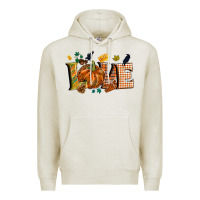 Oatmeal Heather Fall love Premium Hoodie - NancyCooperArtShop