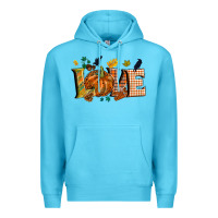Ocean Blue Fall love Premium Hoodie - NancyCooperArtShop