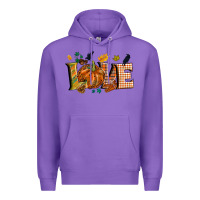 Purple Fall love Premium Hoodie - NancyCooperArtShop
