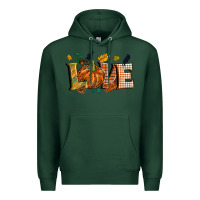 Sports Green Fall love Premium Hoodie - NancyCooperArtShop