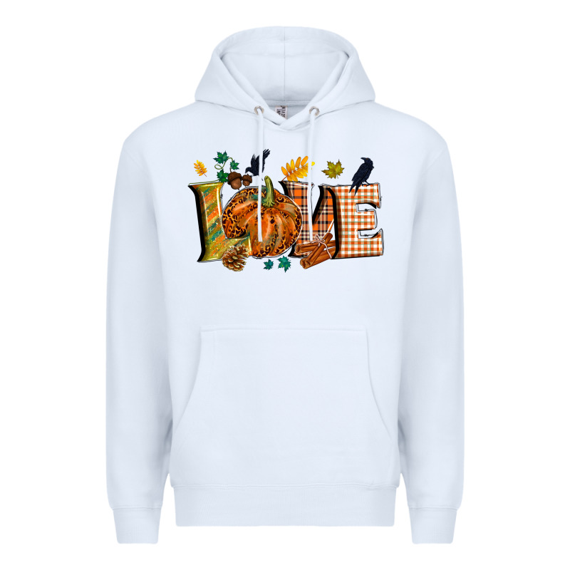 Fall Love Premium Hoodie by NancyCooperArtShop | Teevron